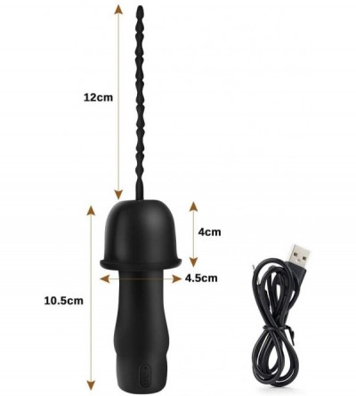 Catheters & Sounds Urethral Sounds Vibrating Penis Plug Urethral Toys Silicone Sounds Rod Male Dilator Sounding Silicone Safe...
