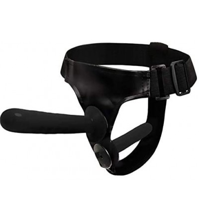 Dildos Unisex Strap On Dildo Strap-On Harness Kit with 2 Dildos (Black) - Black - C119336HGCS $30.24