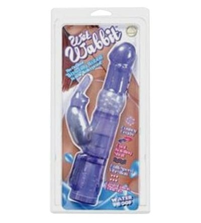 Vibrators Wet Wabbit Waterproof Vibe- Lavender - CG119O06NUP $55.63