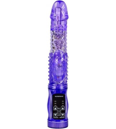Vibrators G-spot Stimulation Masturbate Rotating Dildo Rabbit Massager Vibrator Sex Toy - C511P2RRWIV $25.53
