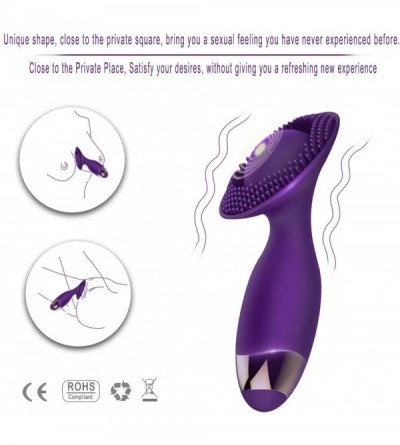 Vibrators G-spot Vibrator USB Rechargeable Waterproof 10 Speed Vagina Clitorial Stimulation Vibrating Toy - Silicone Vibrator...