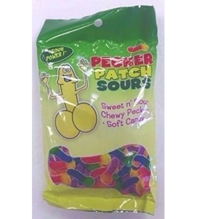 Novelties Pecker Patch Sours Soft Candy - CT12KLRSQKT $10.70