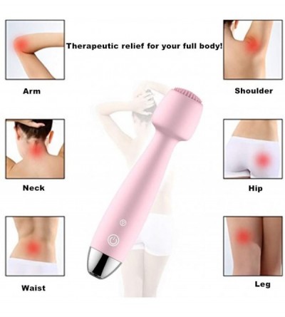 Vibrators Wand Massager Clitoris Vibrator Massage Stick Weyes Mini Wand Massager with 10 Vibrations for Female Rechargeable W...