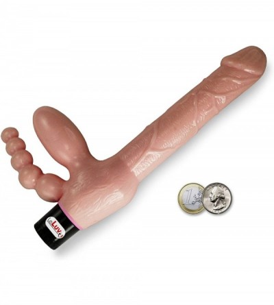 Anal Sex Toys Strap On Dildo Vibrating Strapless Female Double Penetration - C711EXGSYGV $15.57