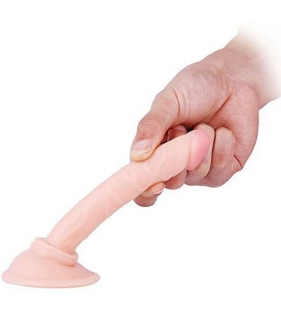 Dildos Slim Beginner Dildo with Storage Bag-Small Dildo with Suction Cup is Perfect for First-Time Users-Anal Plug for Anal S...