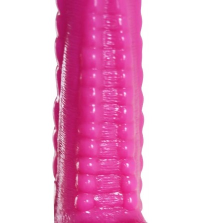 Dildos Realistic Silicone Crocodile Dildo with Suction Cup for Hands-Free Play- Flexible Anal Plug Penis for Vaginal G-Spot(P...