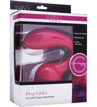 Dildos Deep Glider Wand Massager Attachment- Pink (ad443) - CK11GB6SJUH $12.83