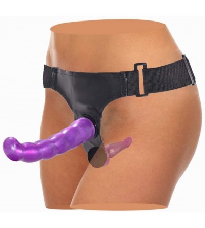 Dildos Strap on Dildo 7.1 inch Realistic Dildo with Adjustable Strap-on Harness Removeable Dildo Realistic Penis for Female M...