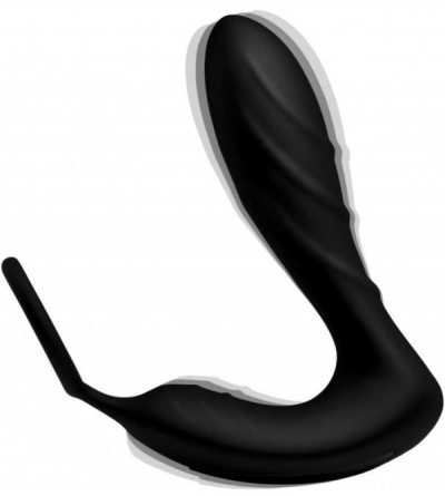 Anal Sex Toys Silicone Prostate Vibrator & Strap with Remote Control - C718Q07AKA6 $36.65
