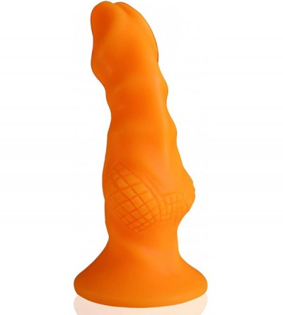Dildos Realistic Liquid Silicone Dildo with Suction Cup for Hands-Free Play- Flexible Snake Head Dildo for Vaginal G-Spot Pla...