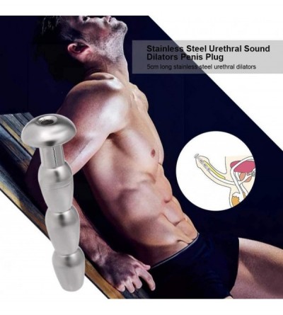 Catheters & Sounds Metal Urethral Dilator for Men Stimulation Massager Male Urethra Penis Plug 2-9mm - 2-9mm - CG19H5QAICZ $8.38