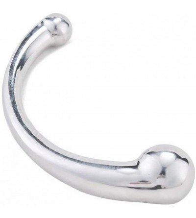 Anal Sex Toys Pure G Spot Metal Wand 316 Medical Grade Stainless Steel Silver (550) - C618SU8RCLC $18.11