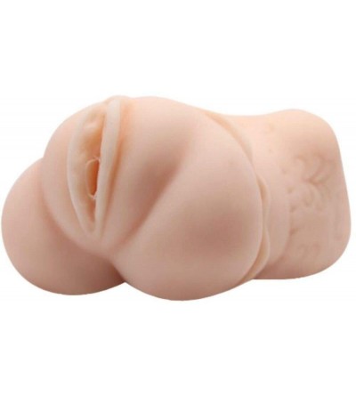 Male Masturbators No Lube Masturbator Sleeve - Realistic Pussy Skin-Like Texture - C418DDMU3KQ $8.88