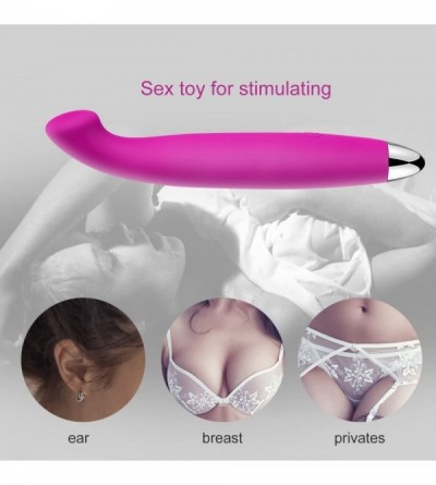 Vibrators SARA Mini Vibrator Rechargeable G-Spot Wand Massager Adult Sex Toy for Women - CY17AA3IY5E $25.25