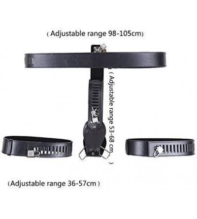 Chastity Devices Se-x Toys for Woman Fetish Love Game Bon-dage Chasti-ty Belt Underwear - CI19365633T $12.93