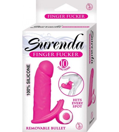 Vibrators Surenda Finger- Pink- 3.00 Ounce - CE12LJ6BLL7 $10.54
