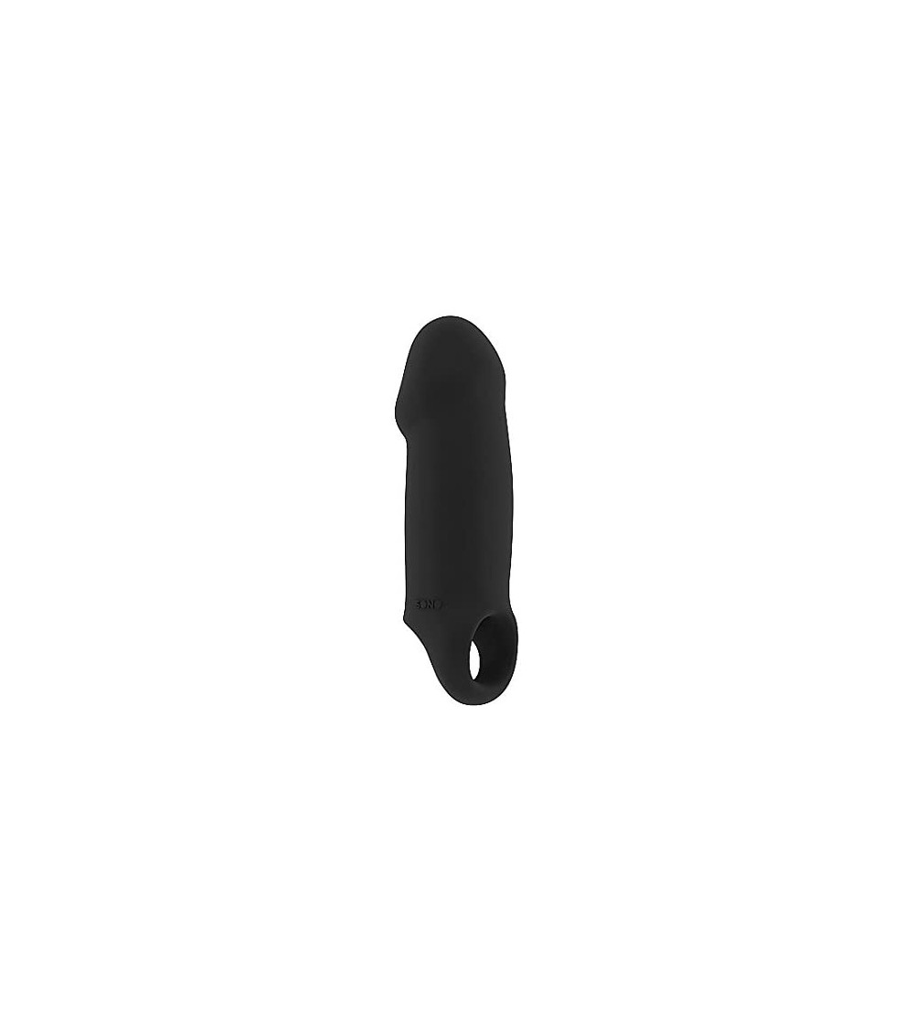 Novelties No.37 Stretchy Thick Penis Extension- Black - Black - CM12MZJ3A85 $24.15