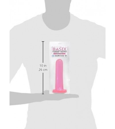 Anal Sex Toys Rubber Works 5-Inch Smoothy Dong- Pink - Pink - CF11274J0C3 $12.66