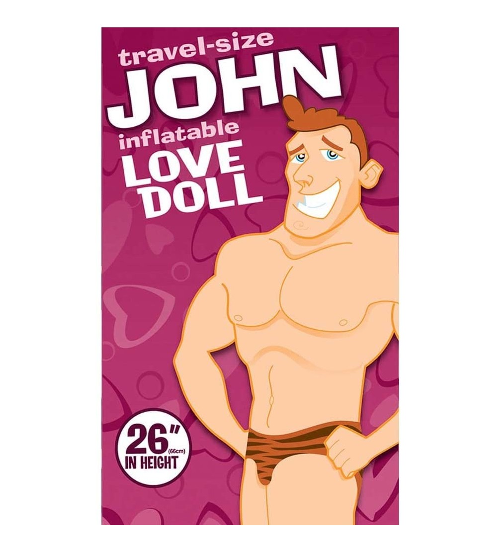 Male Masturbators Bachelorette Party Favors Travel Size John Inflatable Doll - John - CH11C08LQP5 $16.10