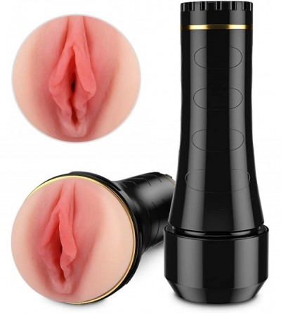 Male Masturbators Pocket Pussy-Male Masturbators Cup Adult Sex Toys Realistic Textured Pocket Vagina Pussy Man Masturbation (...