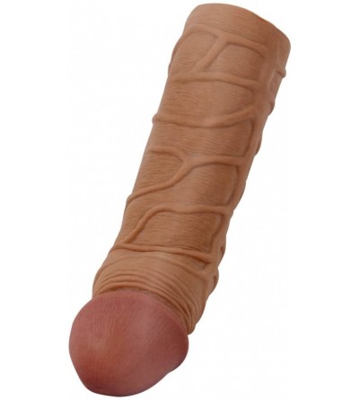 Pumps & Enlargers ON SALES! 9.7 Inch 70% Enlarger- ultra-lifelike Fantasy X-Tensions Perfect Penis Sleeve Extender Extension-...