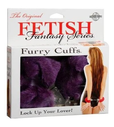 Restraints Furry Cuffs- Purple - Purple - C0112P71Q3N $14.92