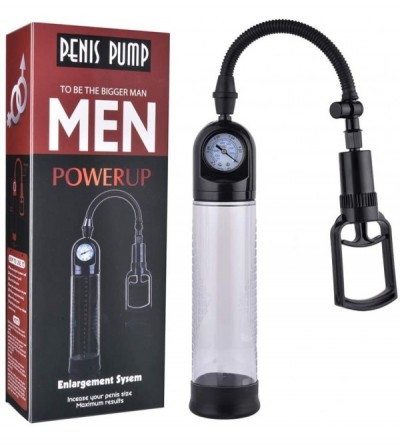 Pumps & Enlargers Best Male High-Vacuum Massage Pump with 2 Silicone Sleevs- Handle Pump for Men - C319DL6L0O3 $28.61