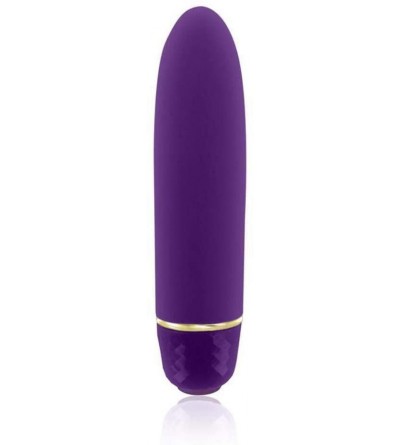 Vibrators Classique Silicone Mini Vibrator Deep Purple 5.1" Vibe Hot Sexy Gift! - Deep Purple - CB12E5LO6PL $28.38