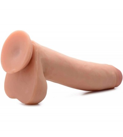 Dildos 11 Inch Ultra Real Dual Layer Suction Cup Dildo - CT180WIM56G $31.96
