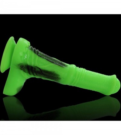 Dildos Liquid Silicone House Dildo with Suction Cup for Hands-Free Play- Flexible Anal Plug Penis for Vaginal G-Spot Female M...