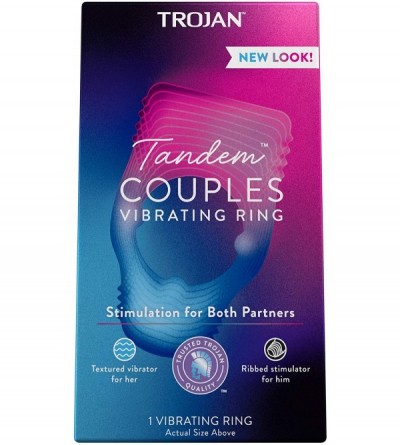 Vibrators Tandem Couples Vibrating Ring 1 Count - CY1886QEQN4 $11.43