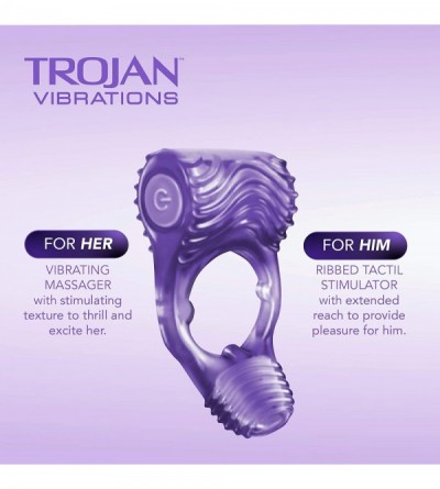 Vibrators Tandem Couples Vibrating Ring 1 Count - CY1886QEQN4 $11.43