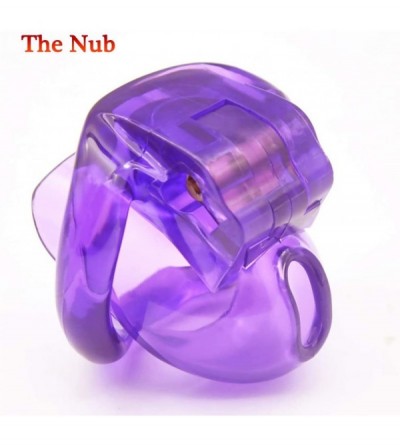 Chastity Devices Male Chastity Device with 4 Rings The nub Size of Penis Rings Bio-sourced Resin Material Cock Belt Adult Sex...