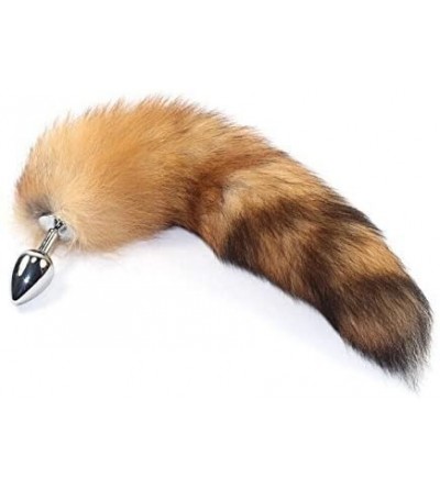 Anal Sex Toys High Quality Small Fetish Fantasy Soft Wild Raccoon Tail Metal Steel Anal Plug Butt for Women Adult Toys for Be...