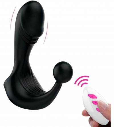 Anal Sex Toys Male Vibrating Prostate Massager Remote Control Wearable Anal Vibrator with Dual Powerful Motors Rechargeable W...