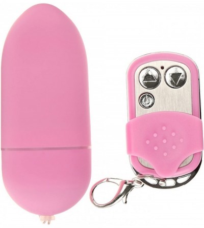 Vibrators Novelties Power Bullet With Remote- Pink - Pink - CX116EJ4PFT $13.54