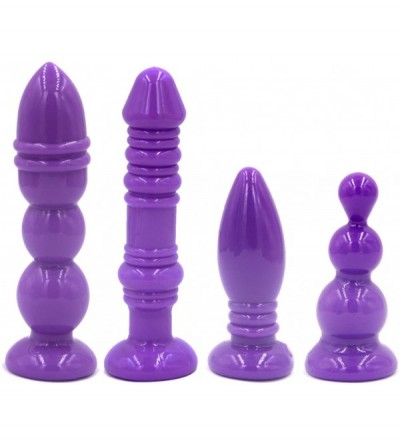 Anal Sex Toys 4pcs/Set Anal Sex Toy Butt Plug for Women and Men - CM18GEXSZL0 $22.03