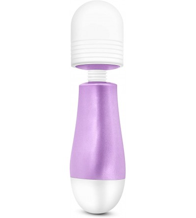 Vibrators Noje W2 - USB Rechargeable Micro Wand Waterproof Massager 10 Function Clit Vibrator for Women - Wisteria Purple - W...