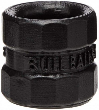 Penis Rings Bullballs 2 Ballstretcher Silicone Smoosh (Black) - Black - C9195EM92R8 $15.95