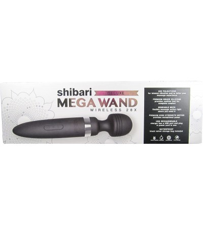 Vibrators MEGA Deluxe- 28 Different Speeds & Powerful Vibrations- Wireless Personal Massager- Waterproof- Large Sized Power W...