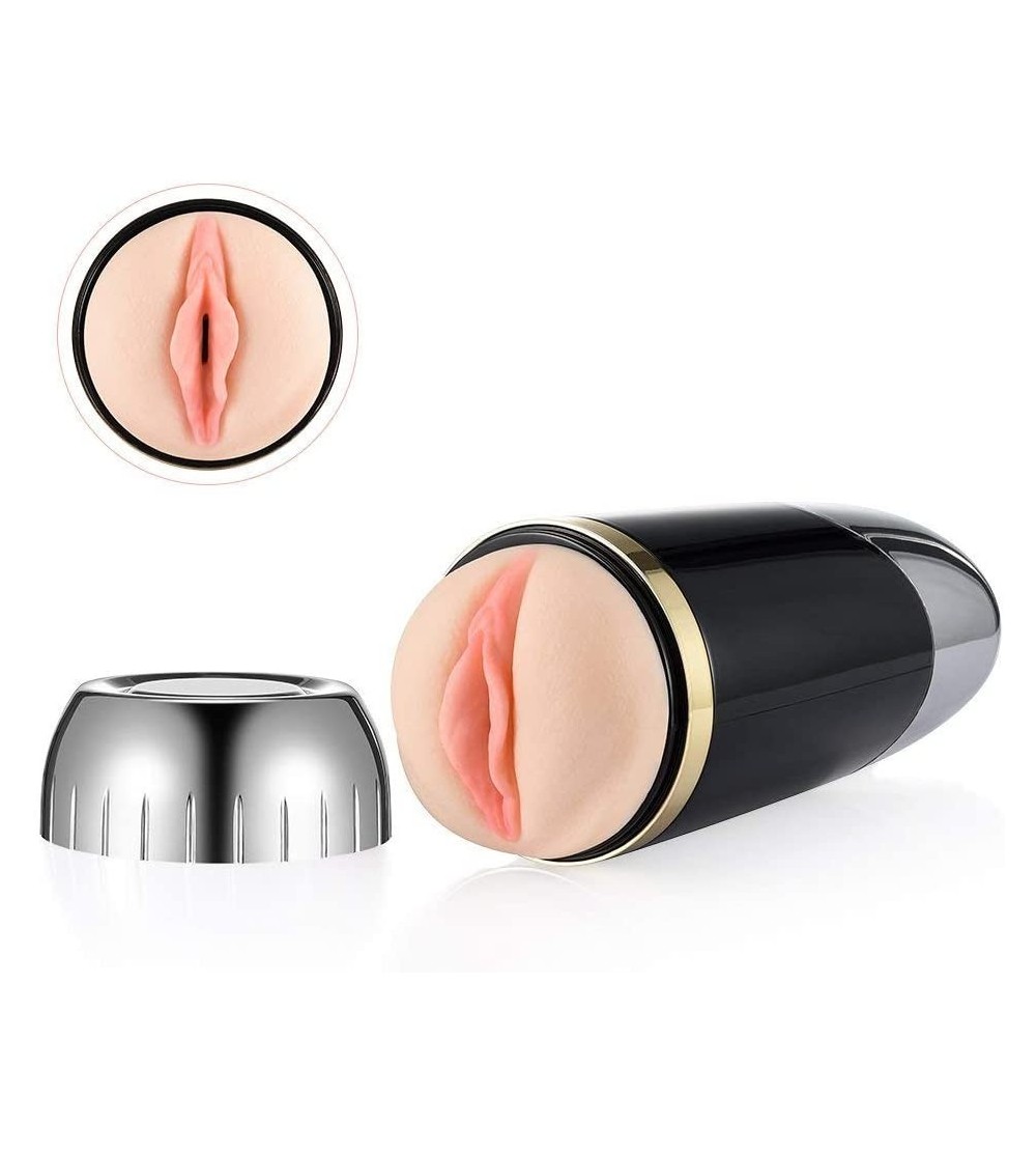Male Masturbators Male Masturbation Cup- 7 Vibration Modes Electric Male Masturbation Cup Realistic Oral Sex Toys with Powerf...