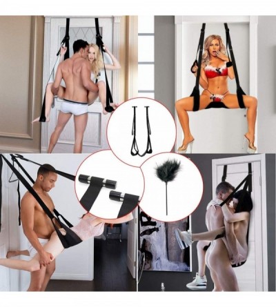 Restraints Thigh Wrist Cuffs Restraints Sex Toys Door Swing Sex Swing for Couples - CL19DLH9ITL $23.77