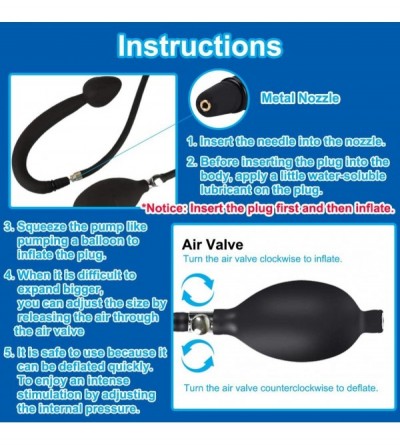 Anal Sex Toys Inflatable Silicone Anal Plug Built in Metal Ball Dog Puppy Tail Butt Expand Trainer Waterproof SM Anus Sex Toy...