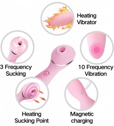 Vibrators Tracy's Dogs Sucking Clitorial Toy for Women G-spot Stimulate Rabbit Vibrator Handhold Whisper Quiet Waterproof - C...