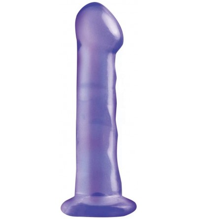 Dildos Rubber Works 6.5-Inch Suction Cup Dong- Purple - CT112Q5G7LZ $24.38