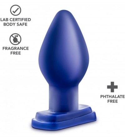 Anal Sex Toys Slim Smooth Round Butt Plug - Anal Buttplug - Sex Toy for Women - Sex Toy for Men (Indigo) - CC12MXEZXW8 $12.61