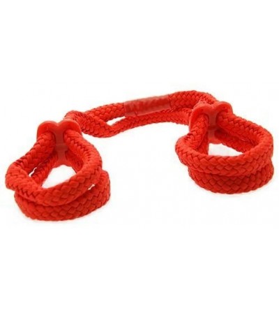 Restraints Silk Rope Love Cuffs Red - CV117X9Q7H3 $9.39