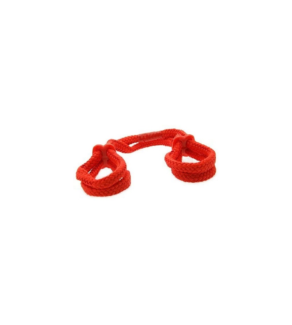Restraints Silk Rope Love Cuffs Red - CV117X9Q7H3 $9.39