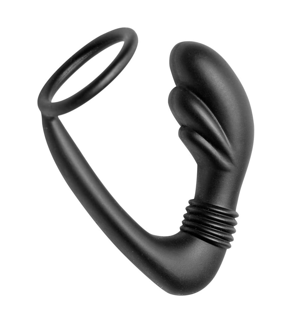 Penis Rings Cobra Silicone P-Spot Massager and Cock Ring - CL11WV2K3U9 $12.46