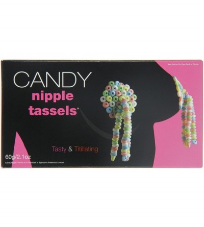 Novelties OMG Candy Nipple Tassels - CE111X8W6Q1 $11.61